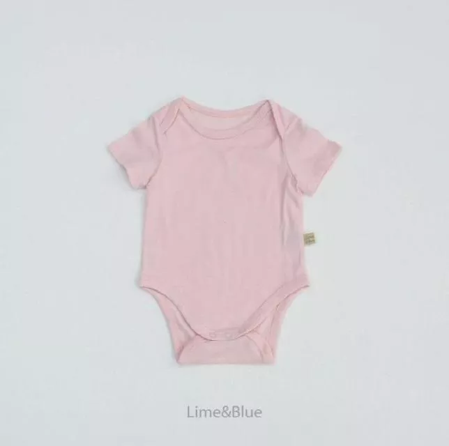 🇰🇷純色短袖包屁衣