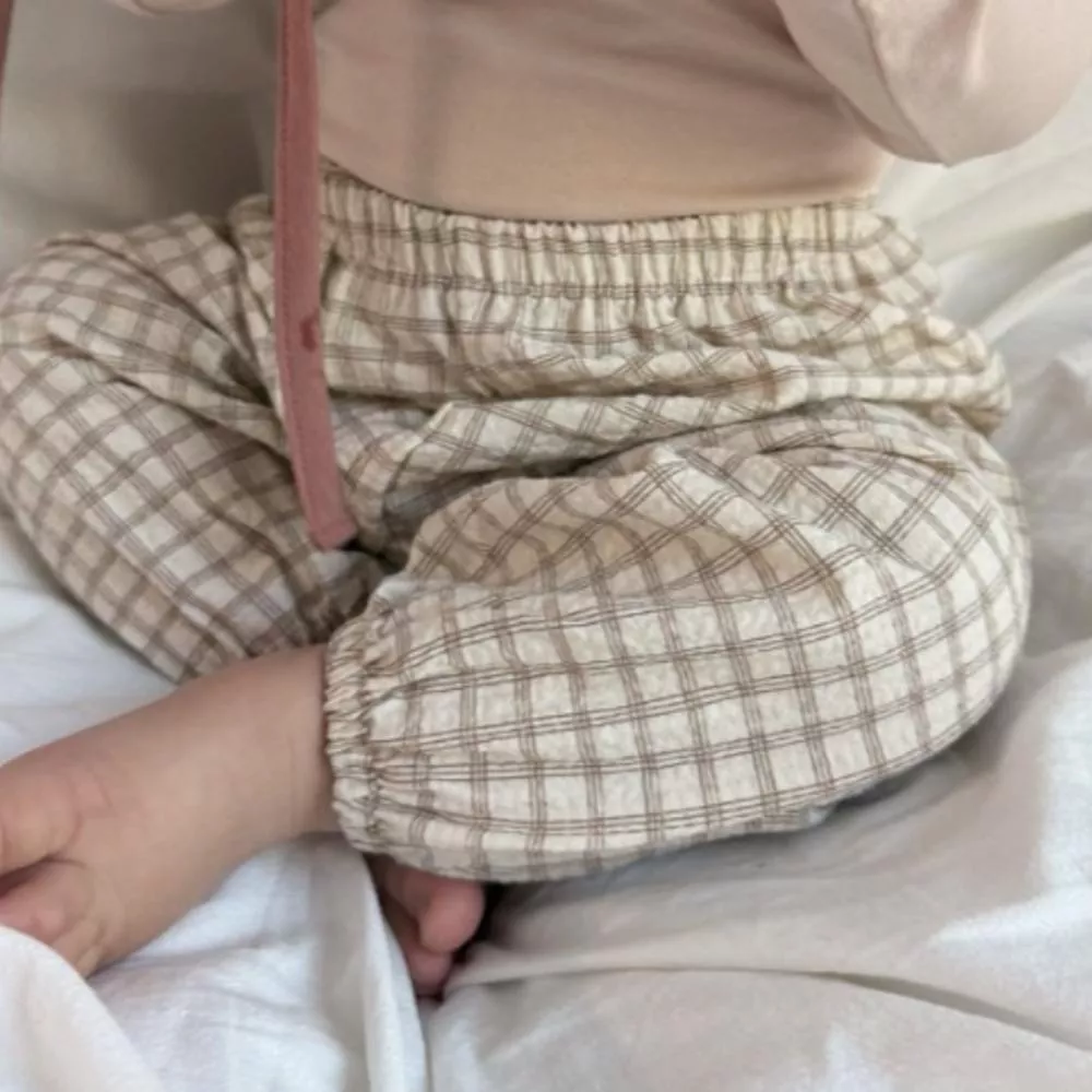 🇰🇷格紋防蚊褲