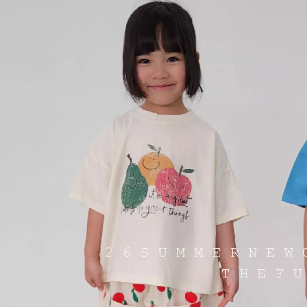 🇰🇷水果三兄弟短袖上衣