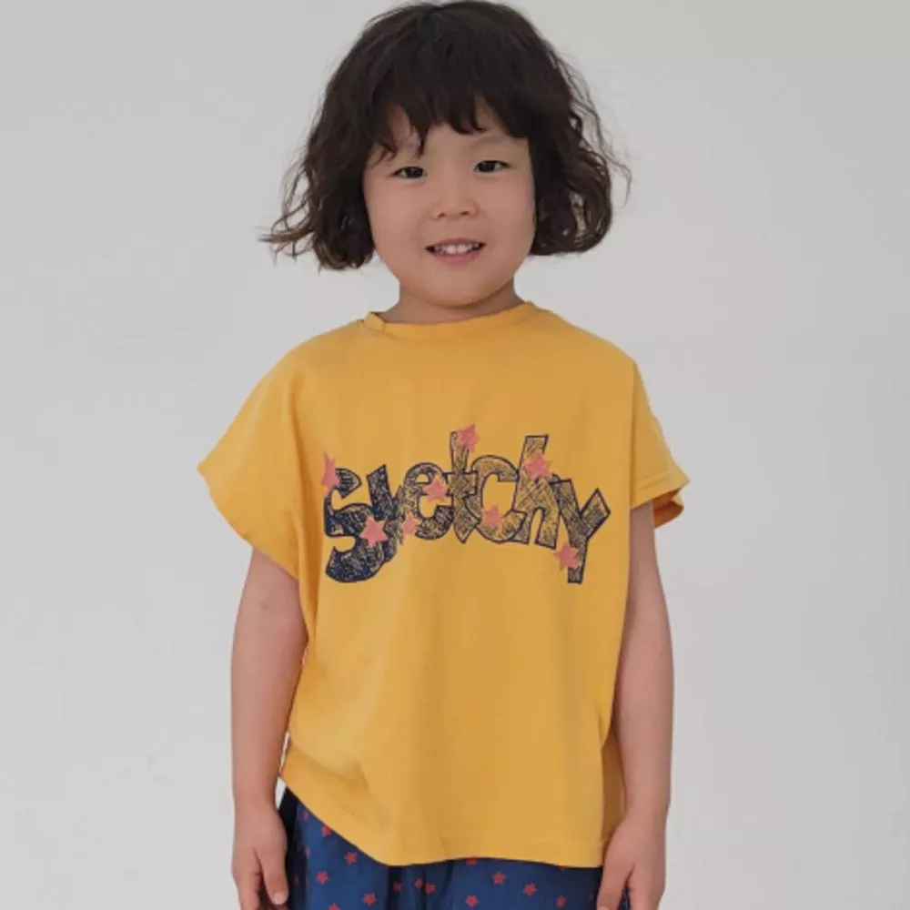 🇰🇷字母包袖上衣