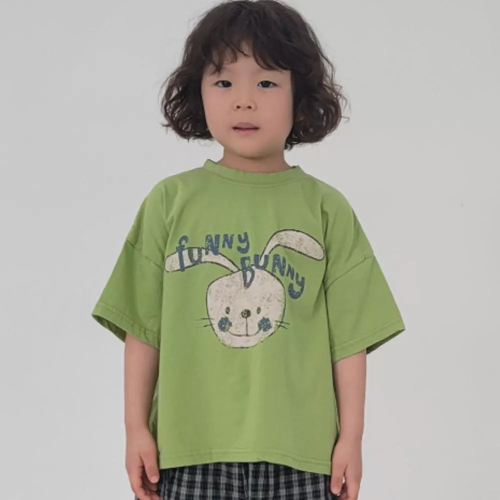 🇰🇷長耳朵兔短袖上衣