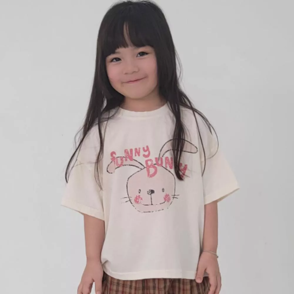 🇰🇷長耳朵兔短袖上衣