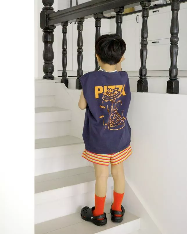 🇰🇷外星披薩無袖上衣