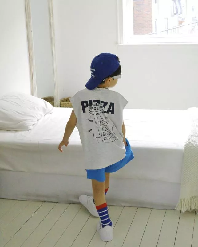 🇰🇷外星披薩無袖上衣