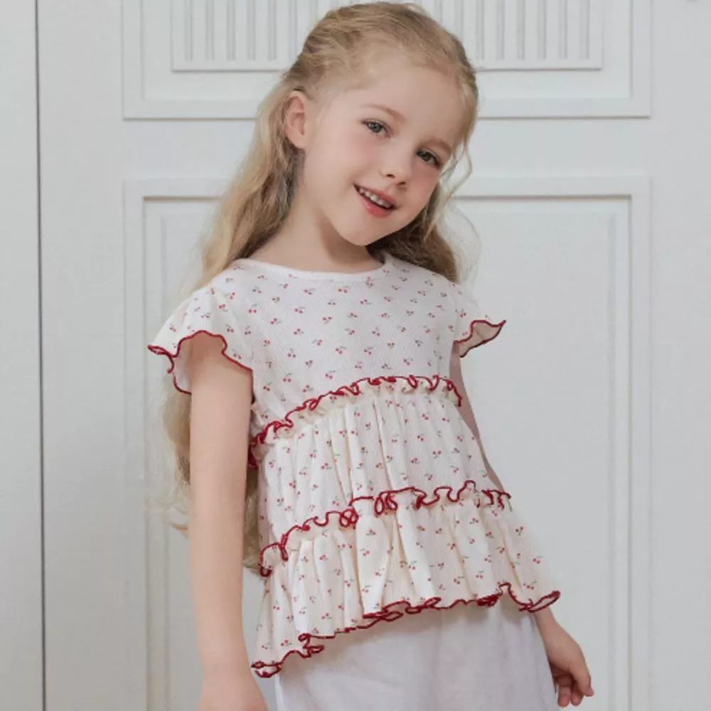 🇰🇷捲捲邊上衣