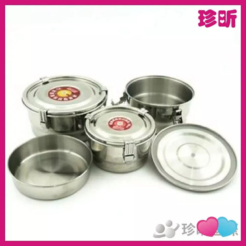 JS LIFE【珍昕】華貴康潔圓形密封餐盒系列 3種尺寸 10.12.14cm JS LIFE【珍昕】華貴康潔圓形密封餐盒系列 3種尺寸 10.12.14cm
