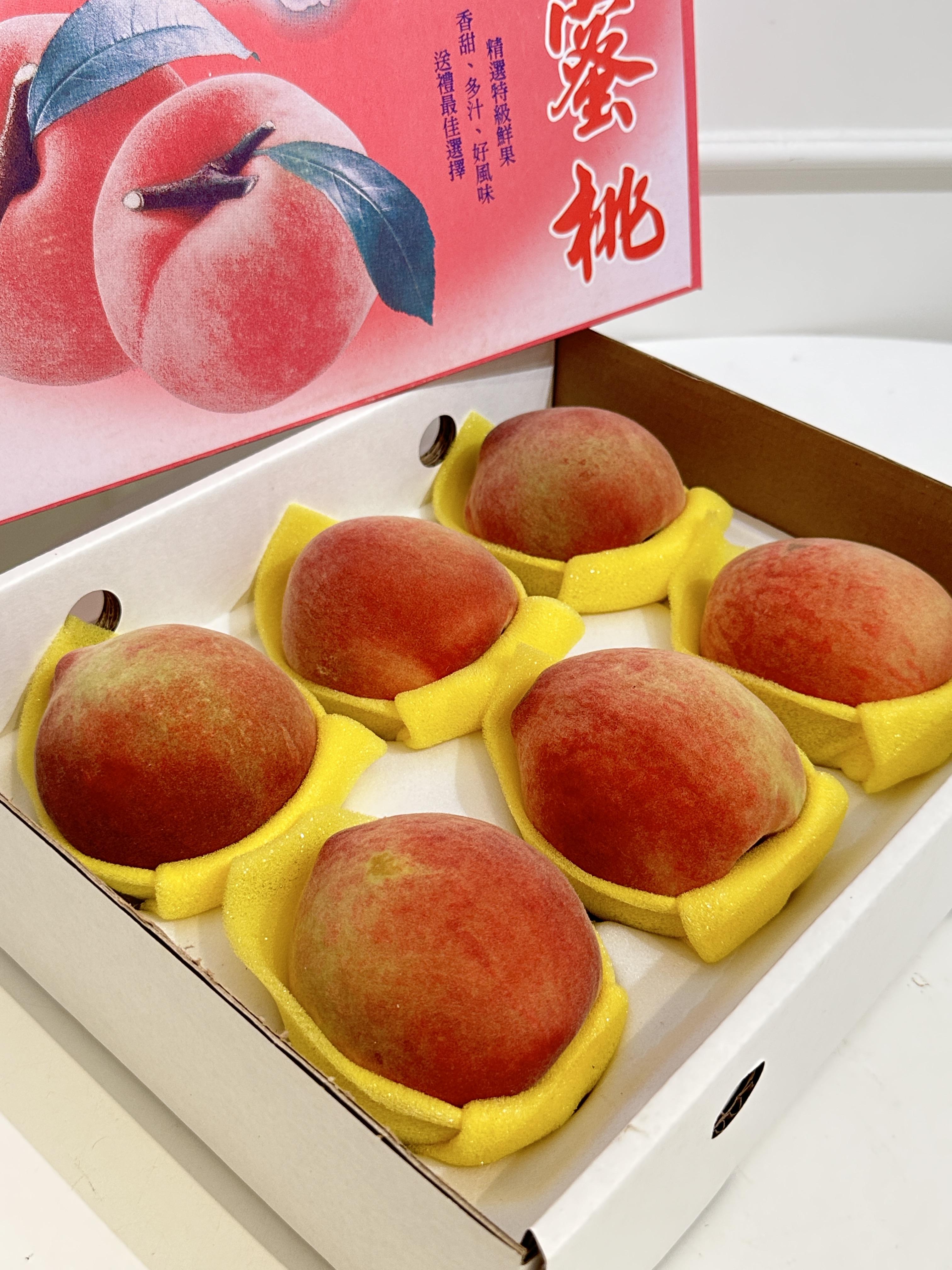 新社紅玉水蜜桃 6/8/10玉品規