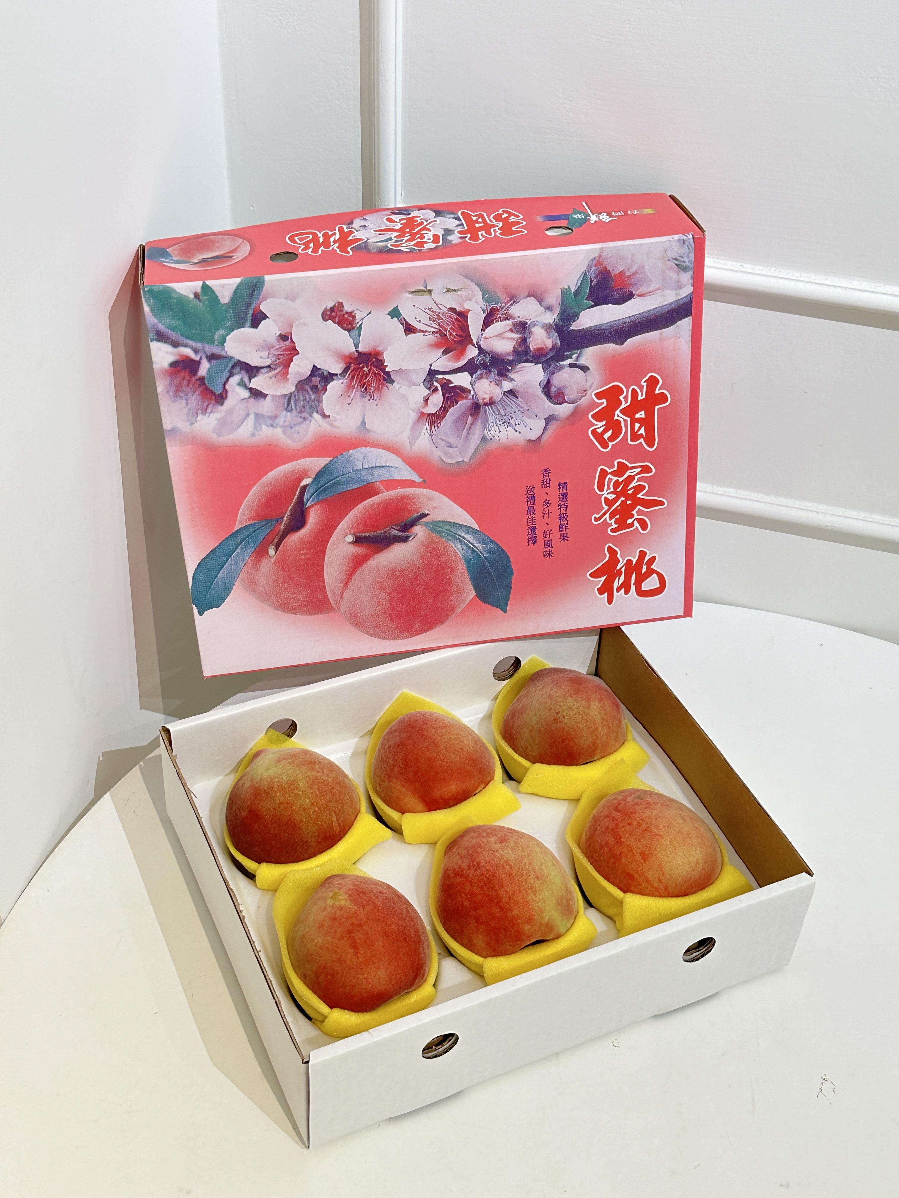 新社紅玉水蜜桃 6/8/10玉品規