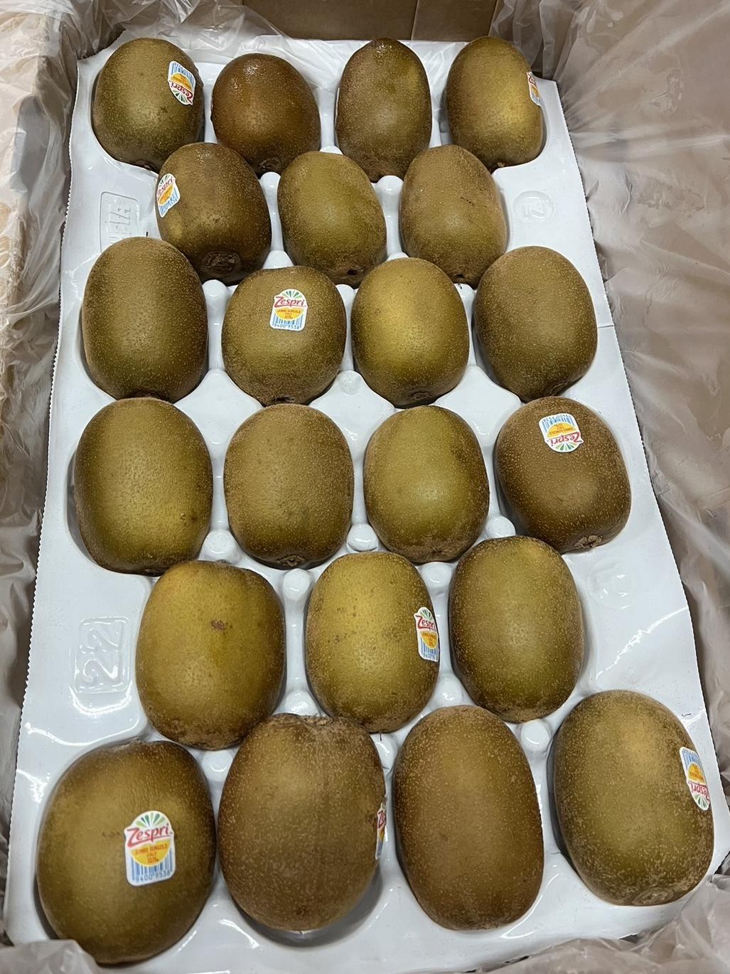 下週到貨 紐西蘭Zespri黃金奇異果 #22/#25品規
