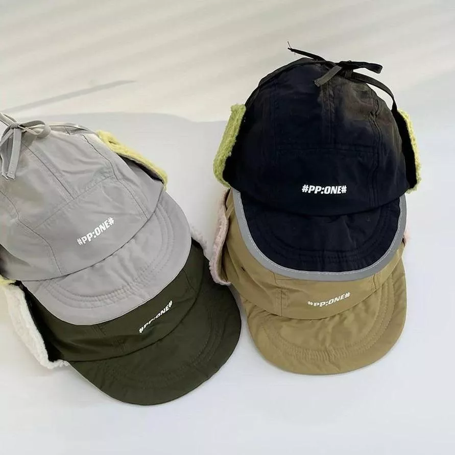 護耳綁帶棒球帽