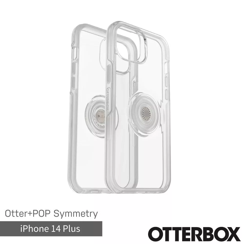 OtterBox Otter + Pop iPhone 14 Plus Symmetry炫彩幾何泡泡騷保護殼