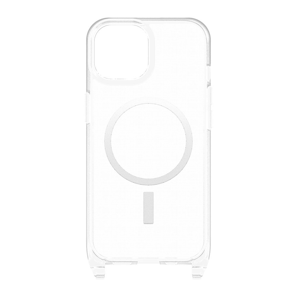 【OtterBox】OtterBox  iPhone 15 6.1吋 ReactNecklace 簡約掛繩輕透防摔殼(透明)