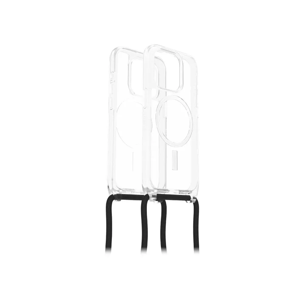 【OtterBox】OtterBox  iPhone 15 Pro 6.1吋 ReactNecklace 簡約掛繩輕透防摔殼(透明)