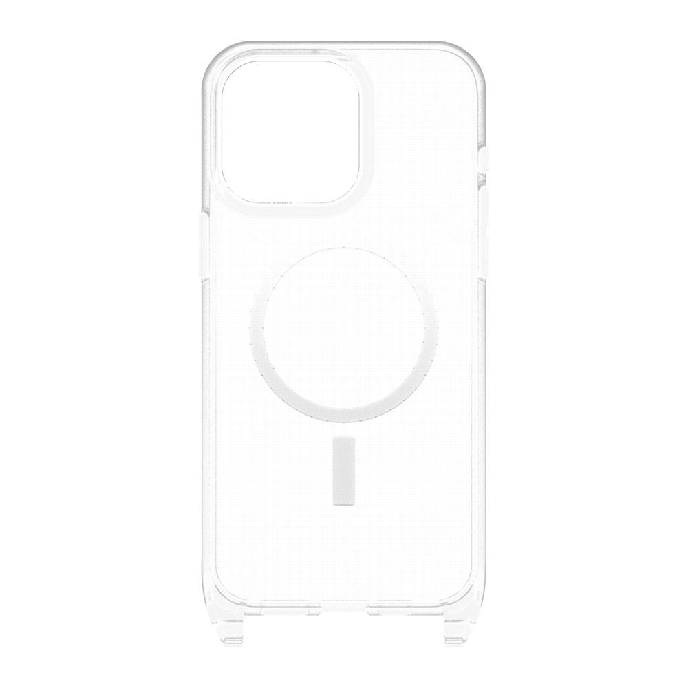 【OtterBox】OtterBox  iPhone 15 Pro Max 6.7吋 ReactNecklace 簡約掛繩輕透防摔殼(透明)