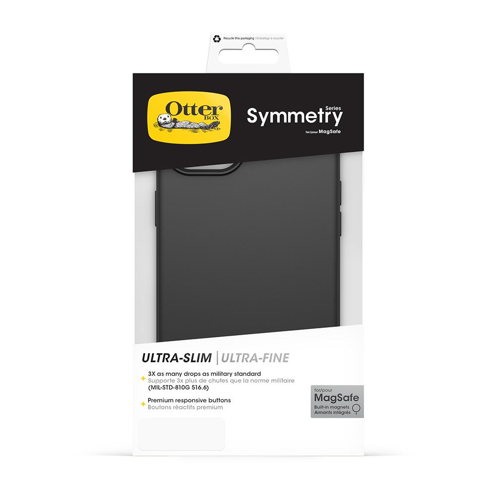 【OtterBox】OtterBox  iPhone 15 Plus 6.7吋 Symmetry Plus 炫彩幾何保護殼-黑(支援MagSafe)