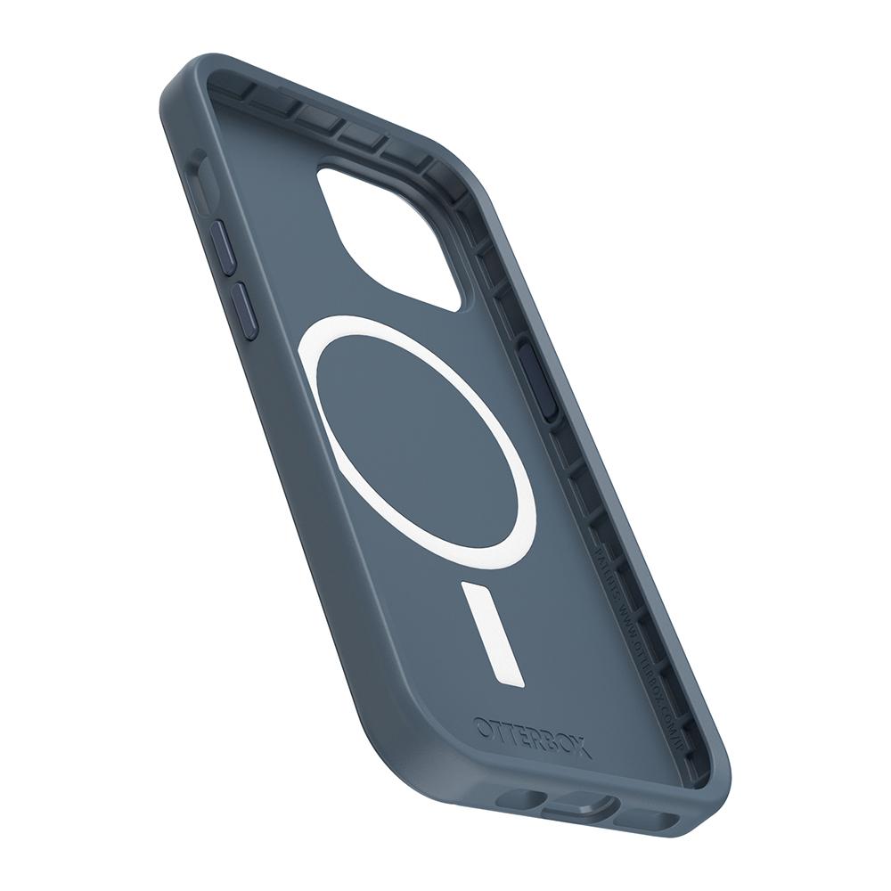 【OtterBox】OtterBox iPhone 15 / 14 / 13 / 16e 6.1吋 Symmetry Plus 炫彩幾何保護殼-藍(支援MagSafe)