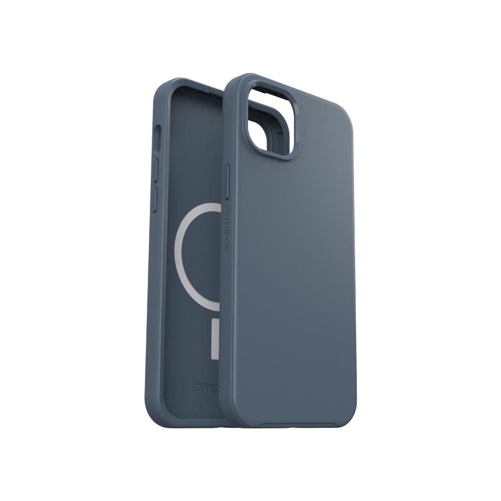 【OtterBox】OtterBox  iPhone 15 Plus 6.7吋 Symmetry Plus 炫彩幾何保護殼-藍(支援MagSafe)