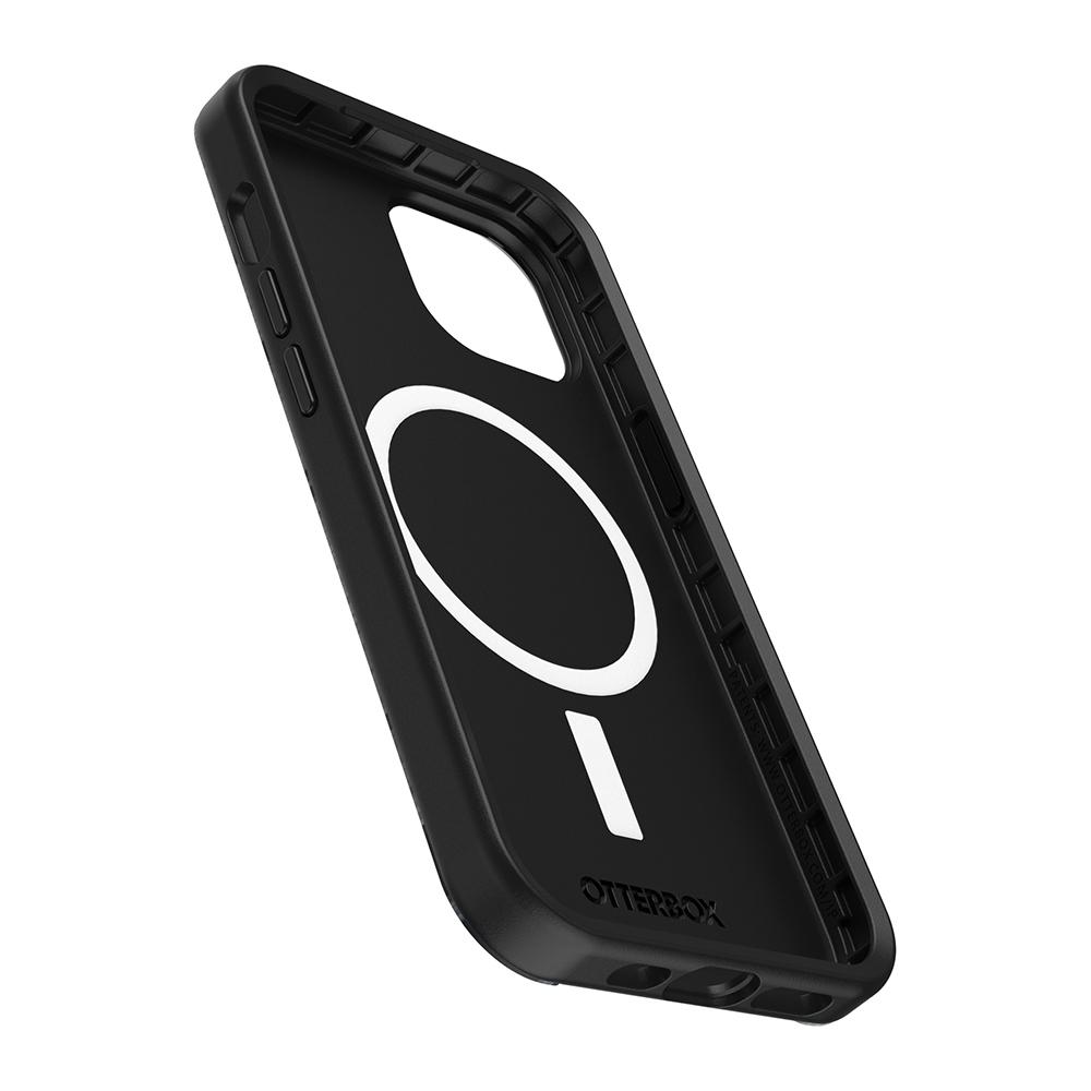 【OtterBox】OtterBox iPhone 15 / 14 / 13 / 16e 6.1吋 Symmetry Plus 炫彩幾何保護殼-幻影黑(支援MagSafe)