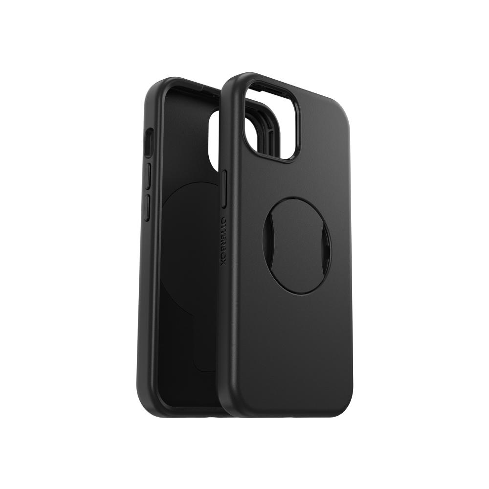 【OtterBox】OtterBox  iPhone 15 6.1吋 OtterGrip Symmetry 炫彩幾何保護殼-黑(支援MagSafe)