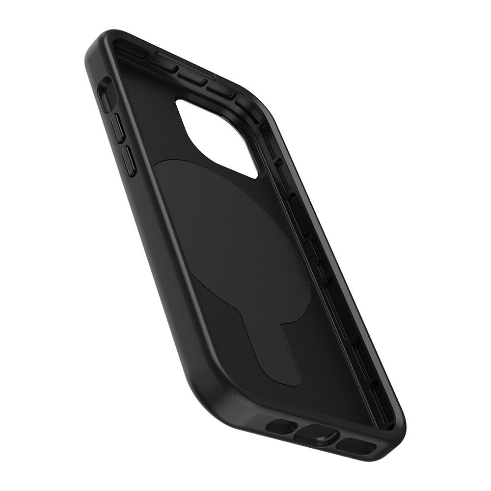 【OtterBox】OtterBox  iPhone 15 6.1吋 OtterGrip Symmetry 炫彩幾何保護殼-黑(支援MagSafe)