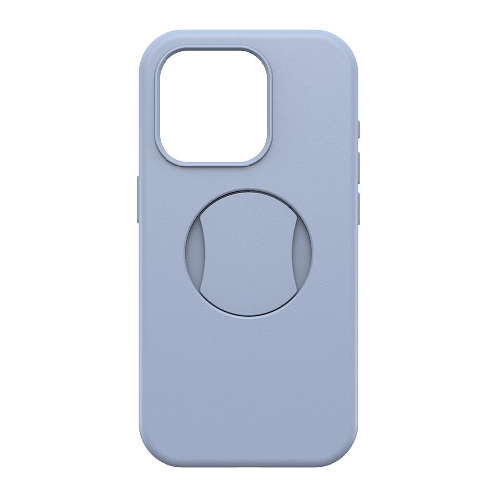 【OtterBox】OtterBox  iPhone 15 Pro 6.1吋 OtterGrip Symmetry 炫彩幾何保護殼-藍(支援MagSafe)