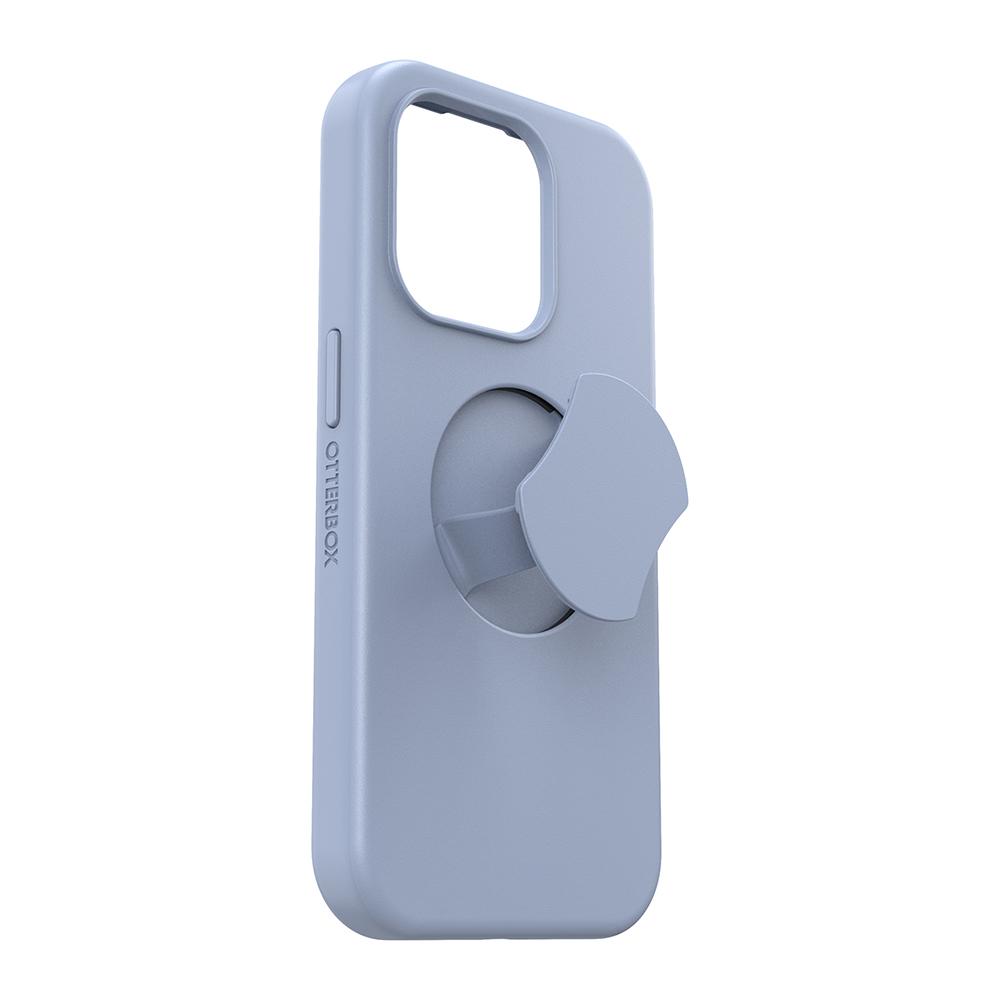 【OtterBox】OtterBox  iPhone 15 Pro 6.1吋 OtterGrip Symmetry 炫彩幾何保護殼-藍(支援MagSafe)