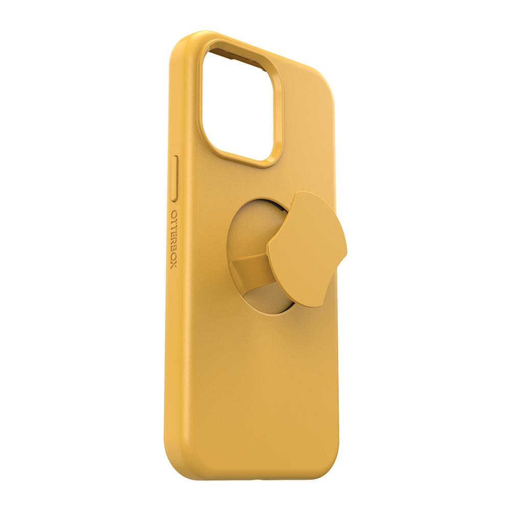 【OtterBox】OtterBox  iPhone 15 Pro Max 6.7吋 OtterGrip Symmetry 炫彩幾何保護殼-黃(支援MagSafe)