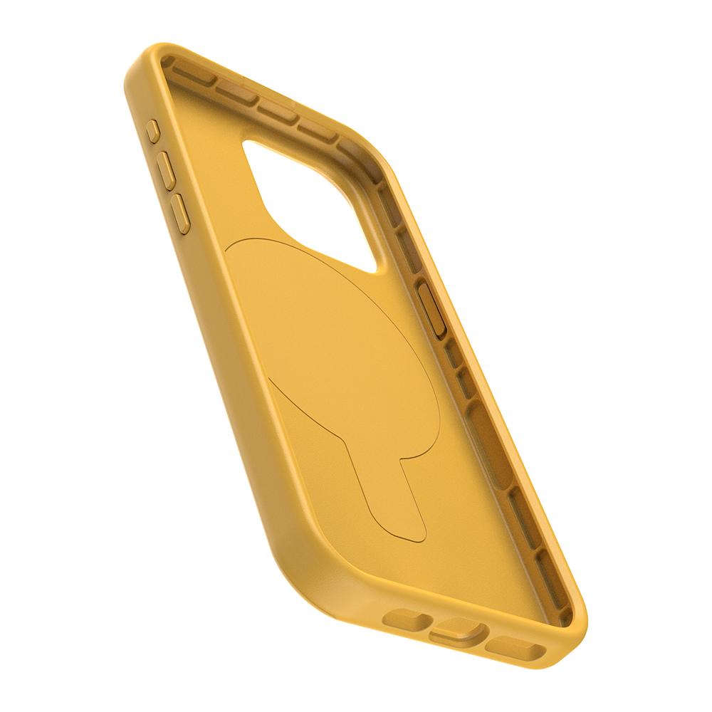 【OtterBox】OtterBox  iPhone 15 Pro Max 6.7吋 OtterGrip Symmetry 炫彩幾何保護殼-黃(支援MagSafe)