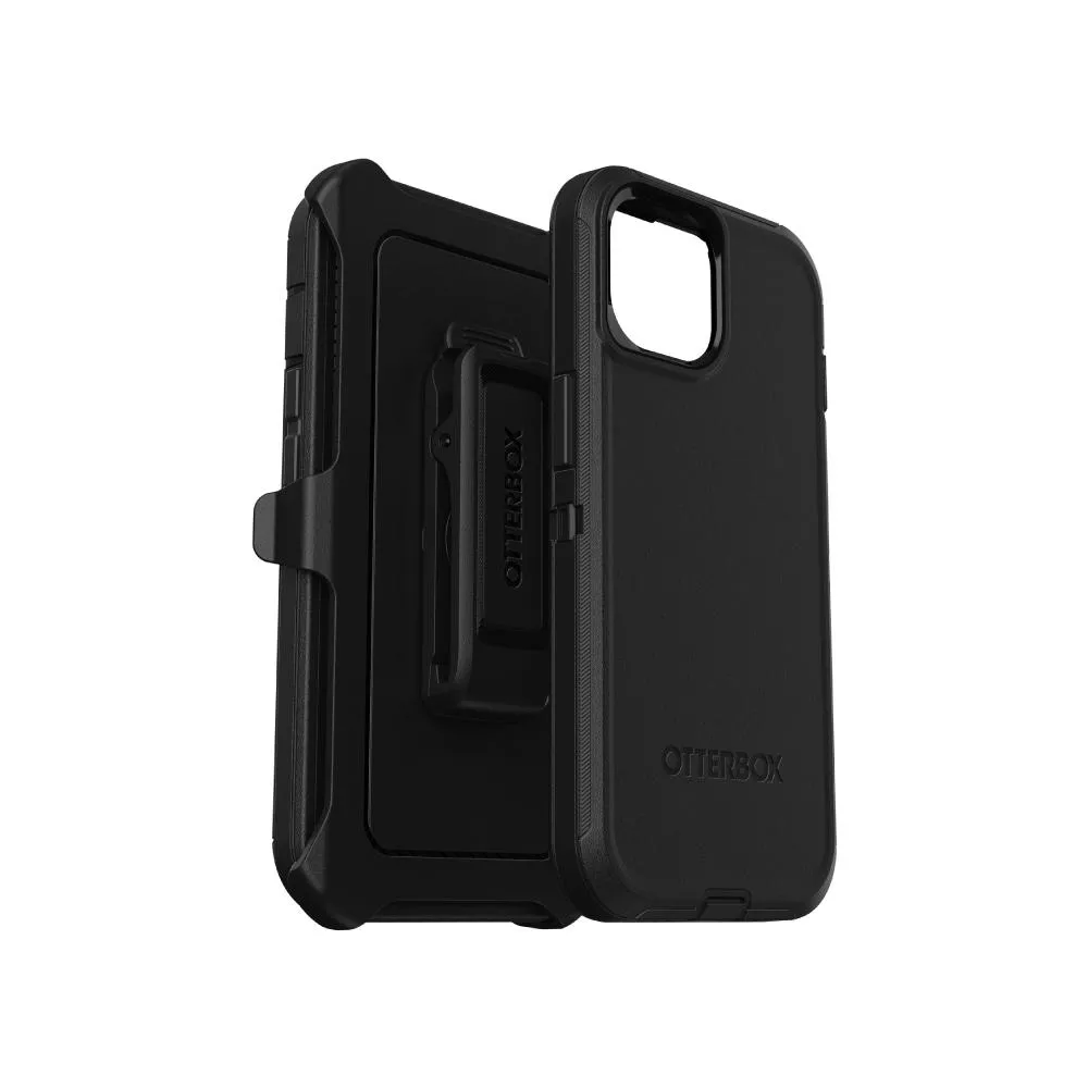 【OtterBox】OtterBox  iPhone 15 / 14 / 13 / 16e 6.1吋 Defender 防禦者系列保護殼(黑)