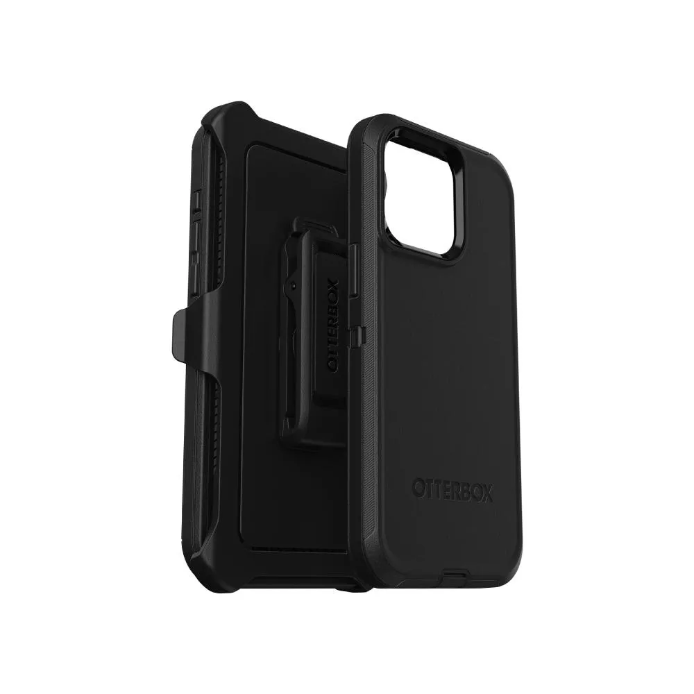【OtterBox】OtterBox  iPhone 15 Pro Max 6.7吋 Defender 防禦者系列保護殼(黑)
