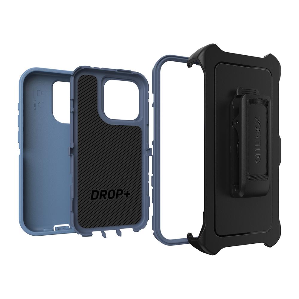 【OtterBox】OtterBox  iPhone 15 Pro 6.1吋 Defender 防禦者系列保護殼(藍)