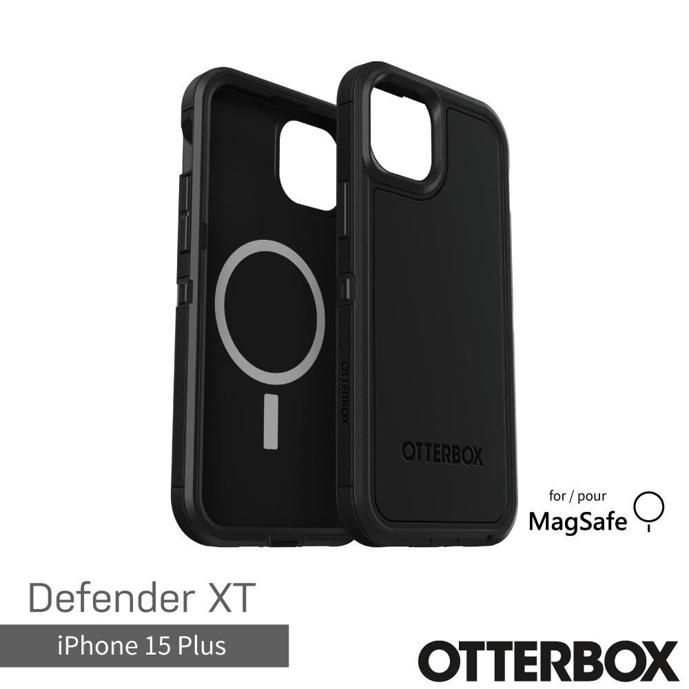 【OtterBox】OtterBox  iPhone 15 Plus 6.7吋 Defender XT 防禦者系列保護殼(黑)