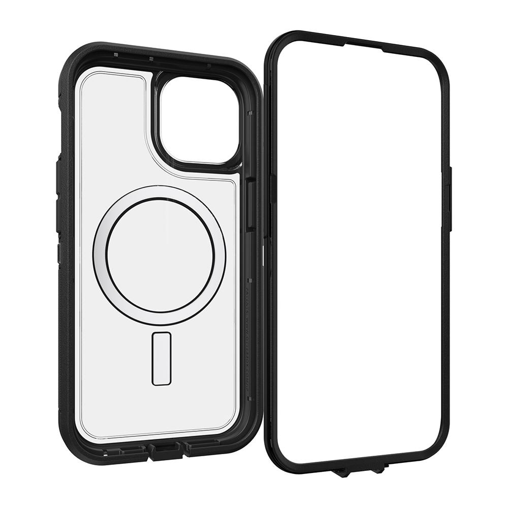 【OtterBox】OtterBox  iPhone 15 6.1吋 Defender XT 防禦者系列保護殼(黑透)