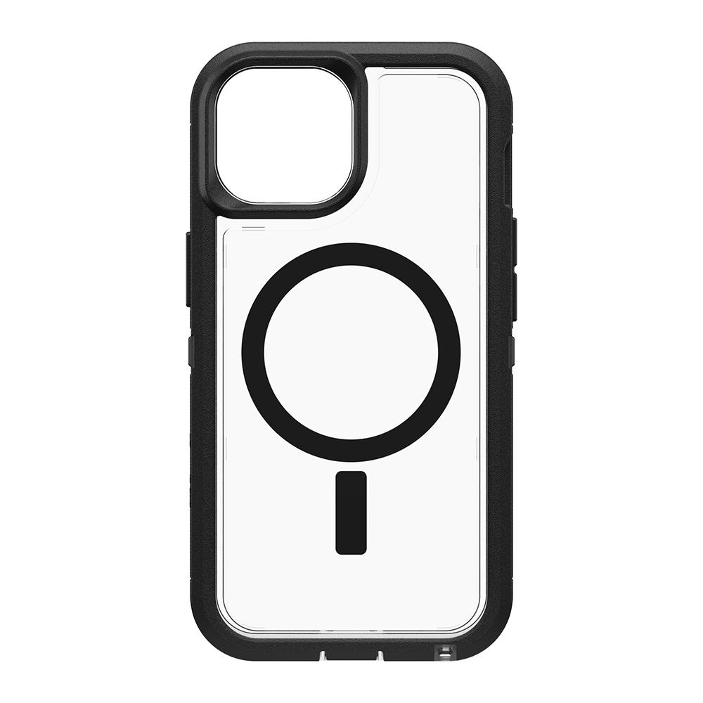 【OtterBox】OtterBox  iPhone 15 6.1吋 Defender XT 防禦者系列保護殼(黑透)