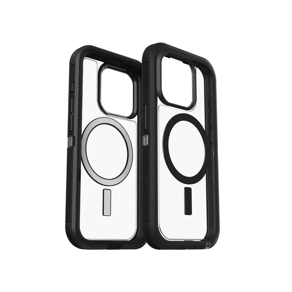 【OtterBox】OtterBox  iPhone 15 Pro 6.1吋 Defender XT 防禦者系列保護殼(黑透)