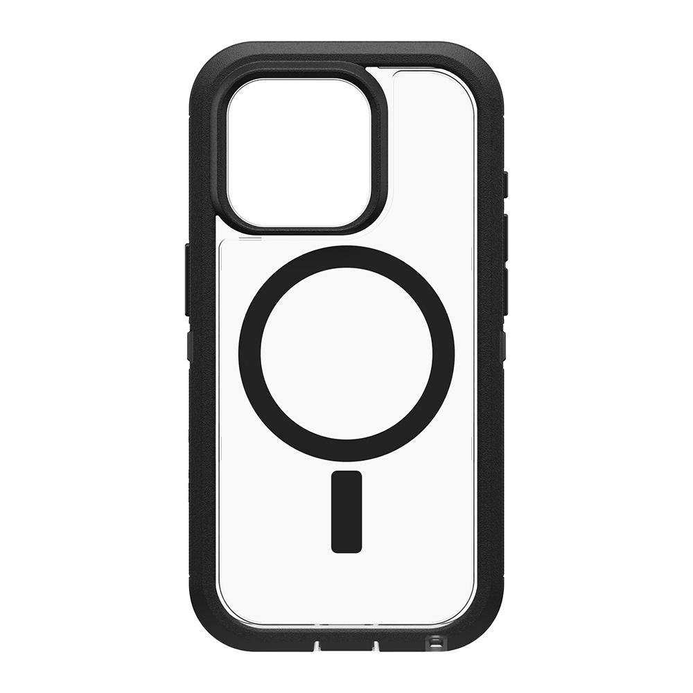 【OtterBox】OtterBox  iPhone 15 Pro 6.1吋 Defender XT 防禦者系列保護殼(黑透)