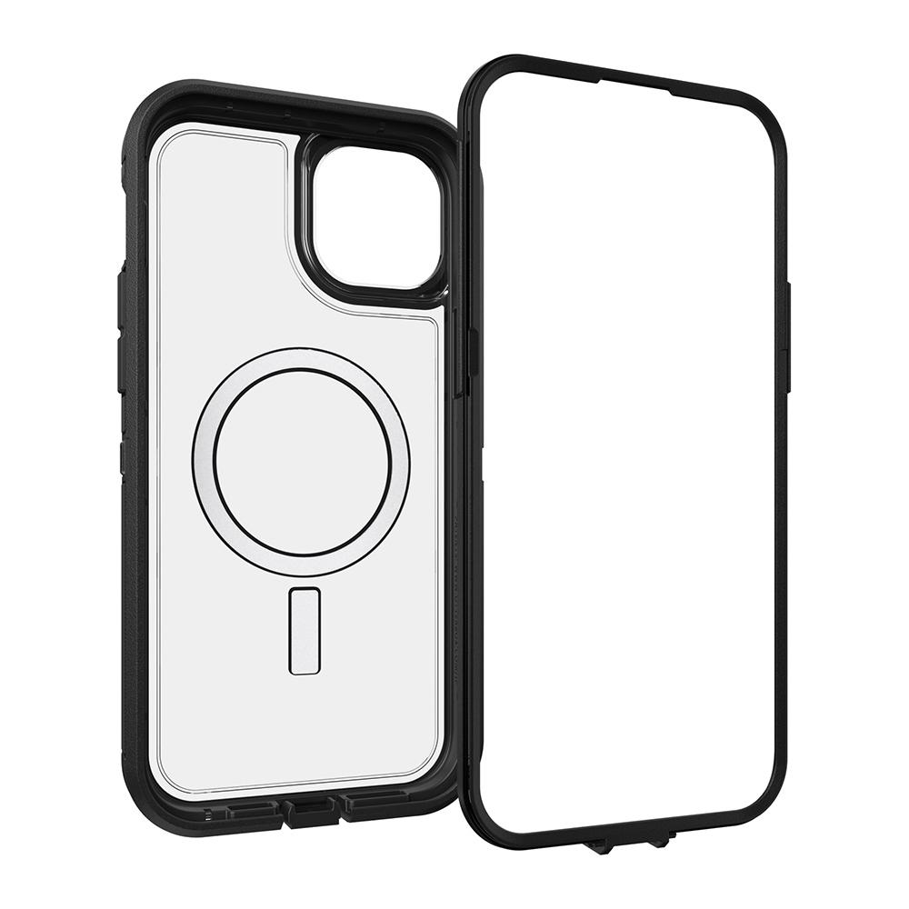 【OtterBox】OtterBox  iPhone 15 Plus 6.7吋 Defender XT 防禦者系列保護殼(黑透)