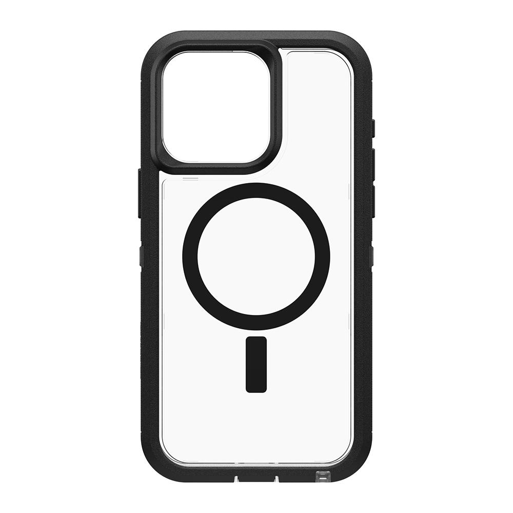 【OtterBox】OtterBox  iPhone 15 Pro Max 6.7吋 Defender XT 防禦者系列保護殼(黑透)