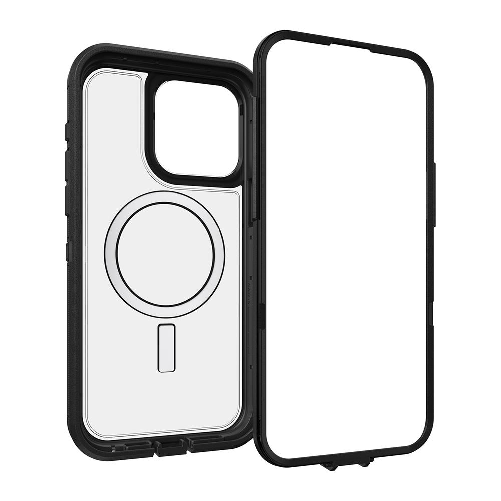 【OtterBox】OtterBox  iPhone 15 Pro Max 6.7吋 Defender XT 防禦者系列保護殼(黑透)