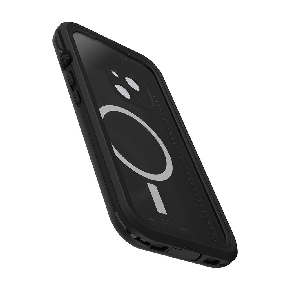 OtterBox LifeProof iPhone 15 6.1吋 Fre 全方位防水/雪/震/泥 保護殼-黑 (支援MagSafe)