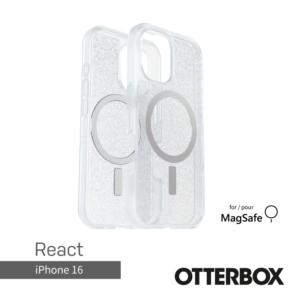 【OtterBox】iPhone 16 6.1吋 React 輕透防摔殼-星塵(支援MagSafe)