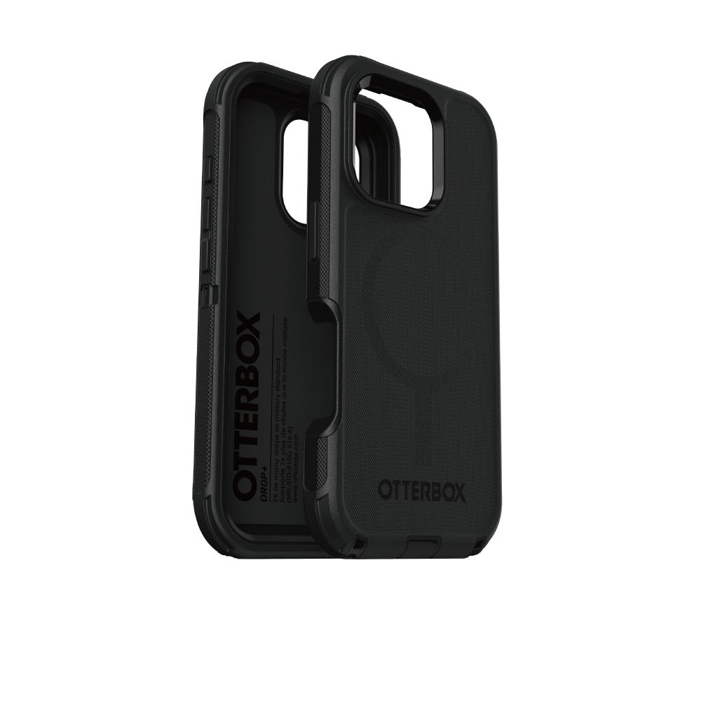 【OtterBox】iPhone 16 Pro 6.3吋 Defender 防禦者系列保護殼-黑(支援MagSafe)