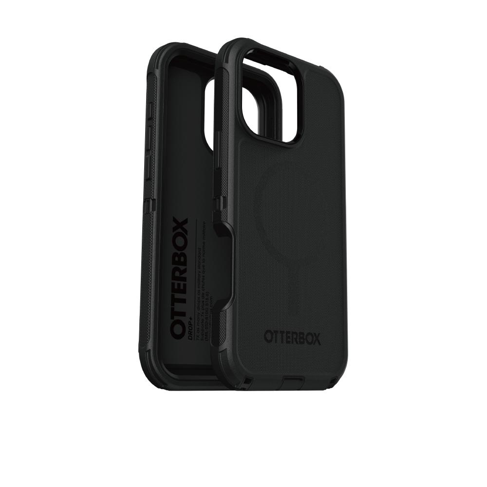 【OtterBox】iPhone 16 Pro Max 6.9吋 Defender 防禦者系列保護殼-黑(支援MagSafe)