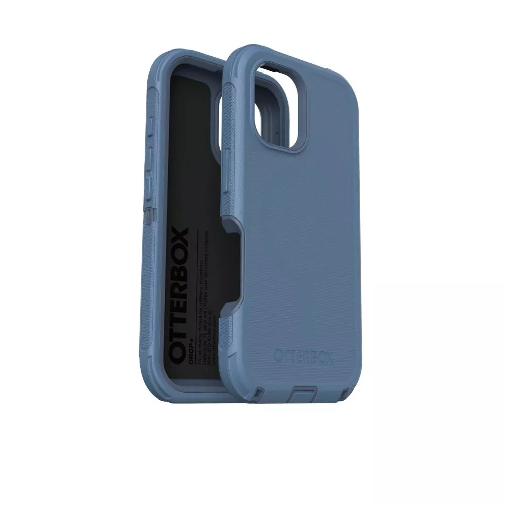 【OtterBox】iPhone 16 6.1吋 Defender 防禦者系列保護殼-藍(支援MagSafe)