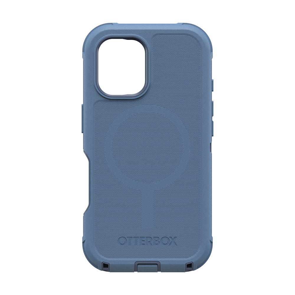 【OtterBox】iPhone 16 6.1吋 Defender 防禦者系列保護殼-藍(支援MagSafe)