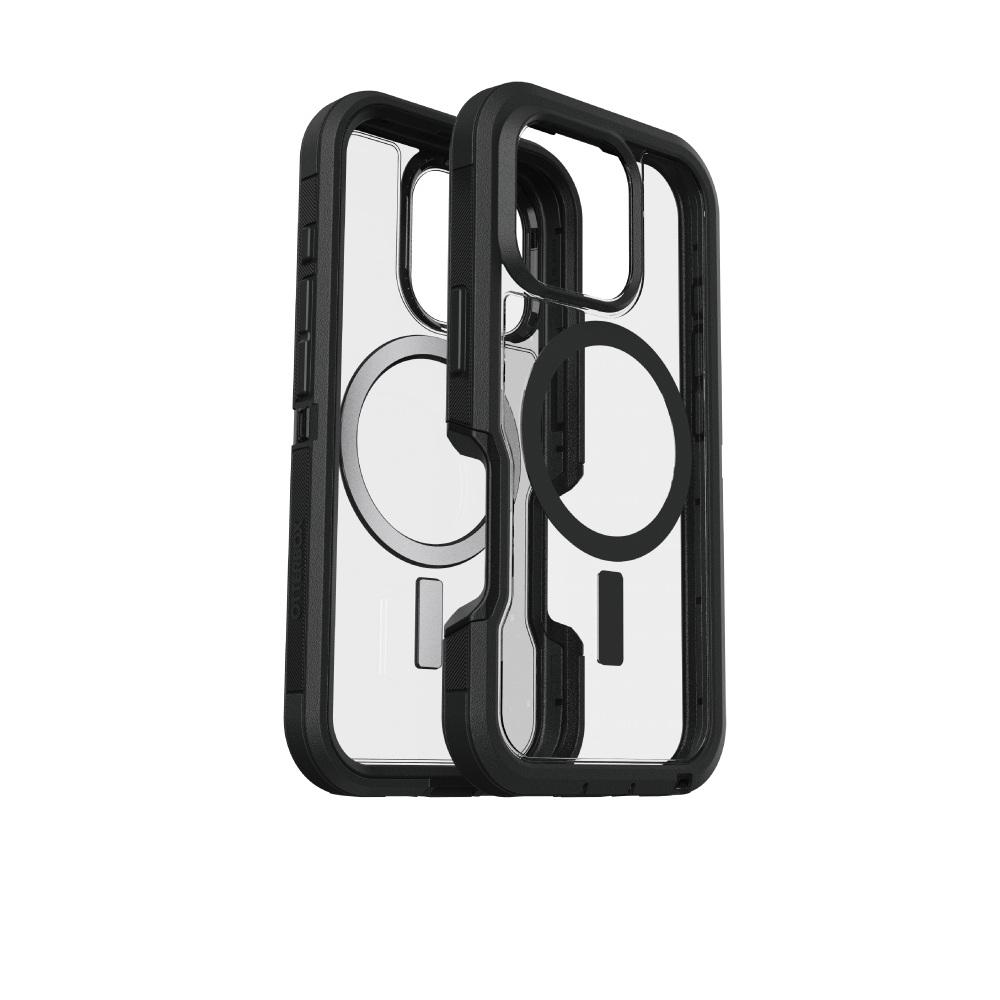 【OtterBox】iPhone 16 Pro 6.3吋 Defender XT 防禦者系列保護殼-黑透(支援MagSafe)