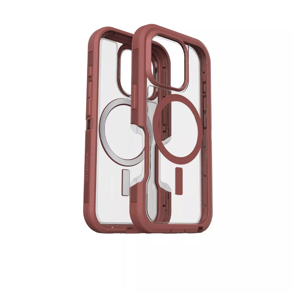 【OtterBox】iPhone 16 Pro 6.3吋 Defender XT 防禦者系列保護殼-棕透(支援MagSafe)