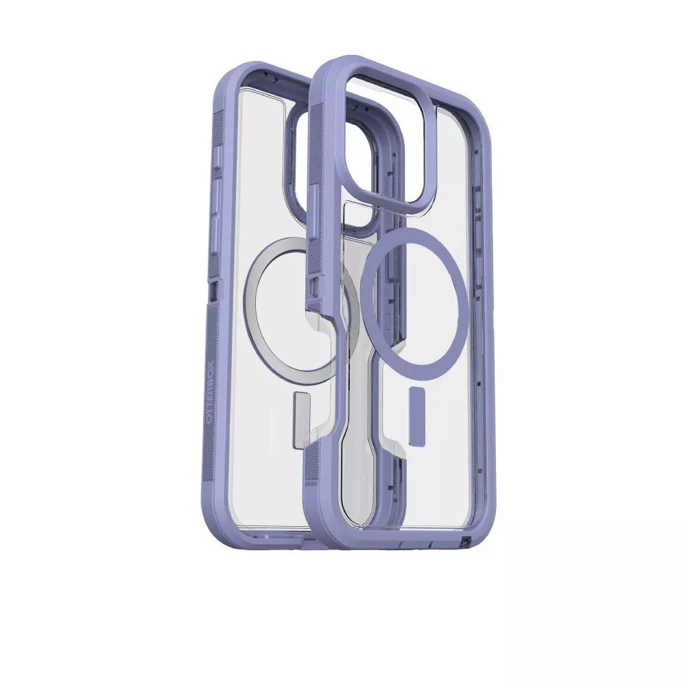 【OtterBox】iPhone 16 Pro Max 6.9吋 Defender XT 防禦者系列保護殼-紫透(支援MagSafe)