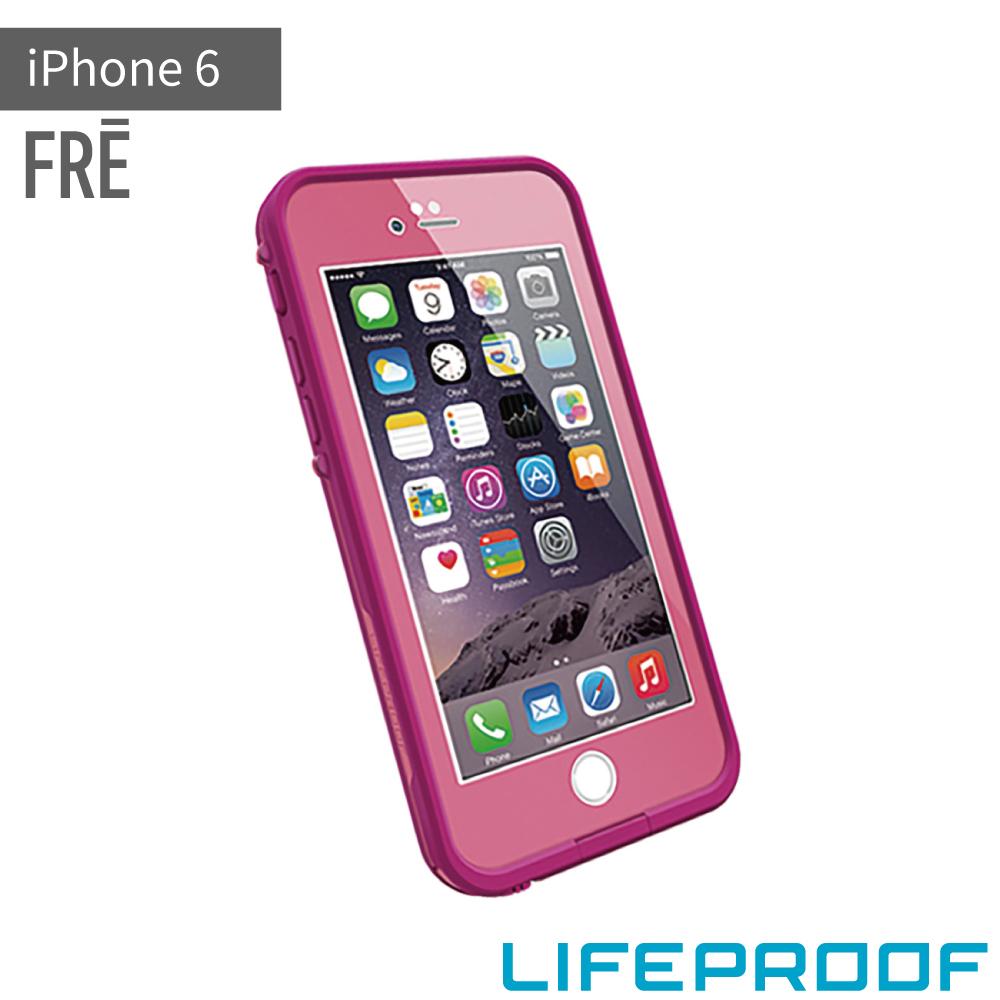 LifeProof iPhone 6 全方位防水/雪/震/泥 保護殼-FRE(粉紅)