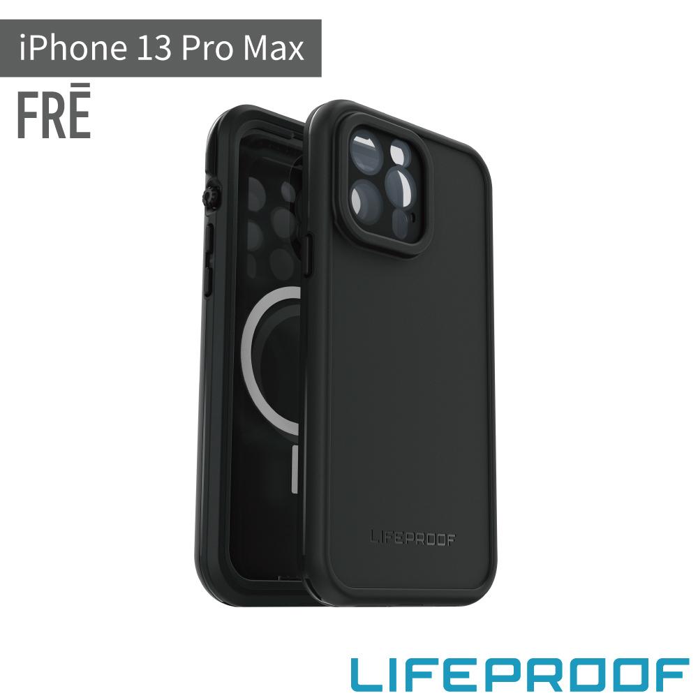 LifeProof iPhone 13 Pro Max 全方位防水/雪/震/泥 保護殼-Fre (支援MagSafe)(黑色)